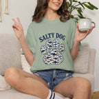 Salty Dog Shark Paw Print  T-shirt