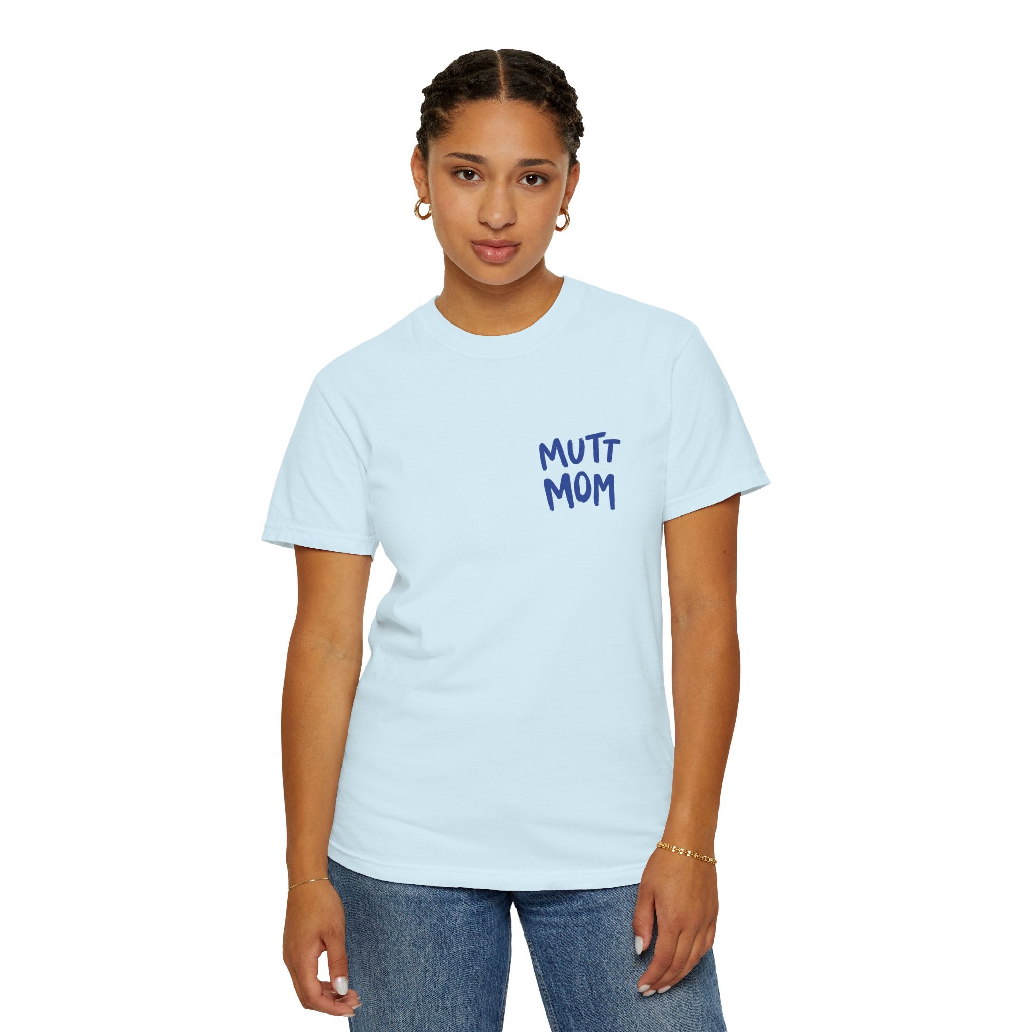 Mutt Mom Club T-Shirt for Rescue Dog Lovers
