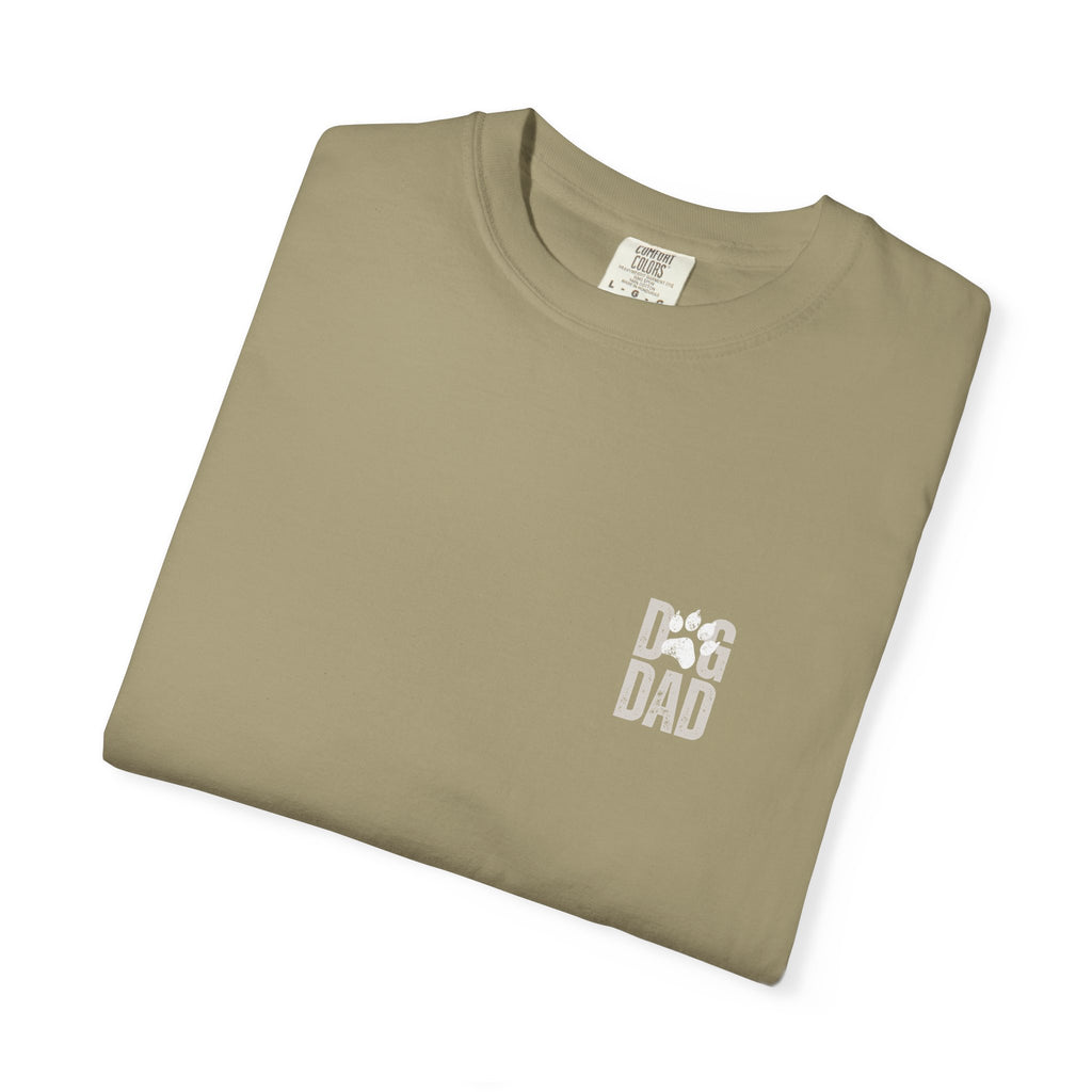Personalized Best Dog Dad Ever Comfort Colors T-Shirt