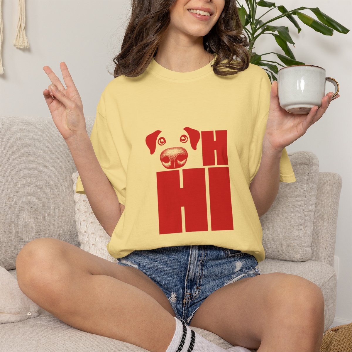 Oh Hi Dog Nose T-shirt