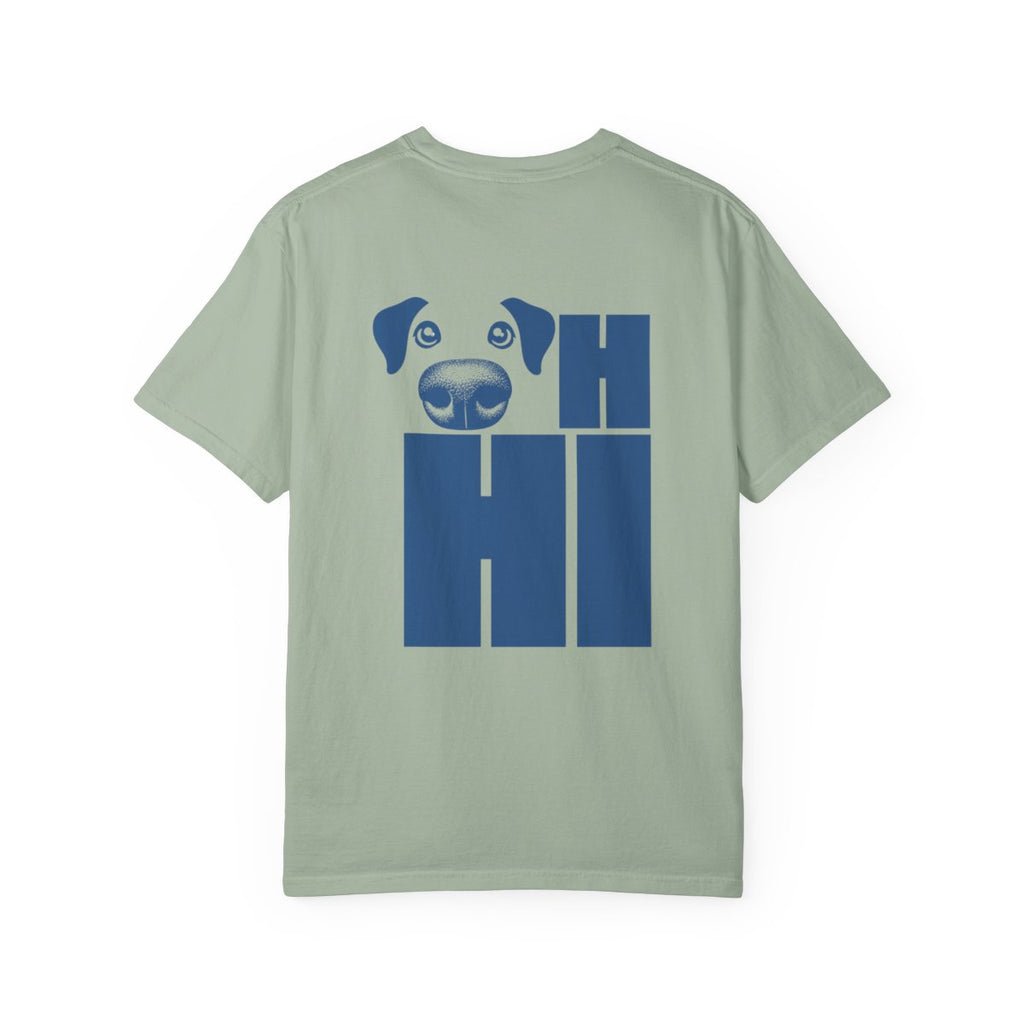 OH Hi Dog Nose Blue T-shirt