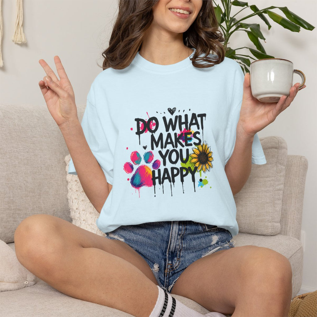 Do What Makes You Happy Sunflower T-shirt