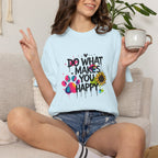 Do What Makes You Happy Sunflower T-shirt