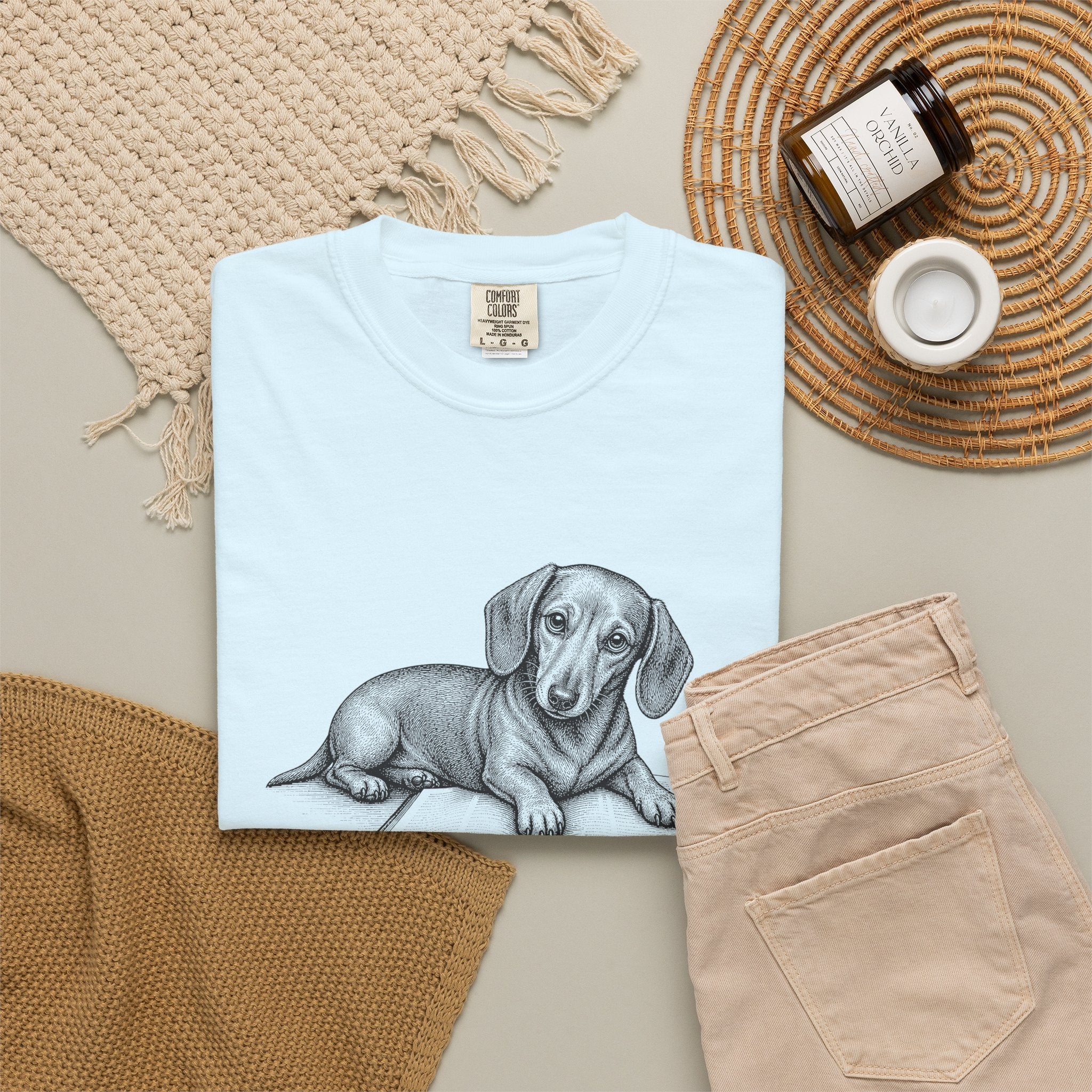 Dachshund The Plot Thickens T-shirt