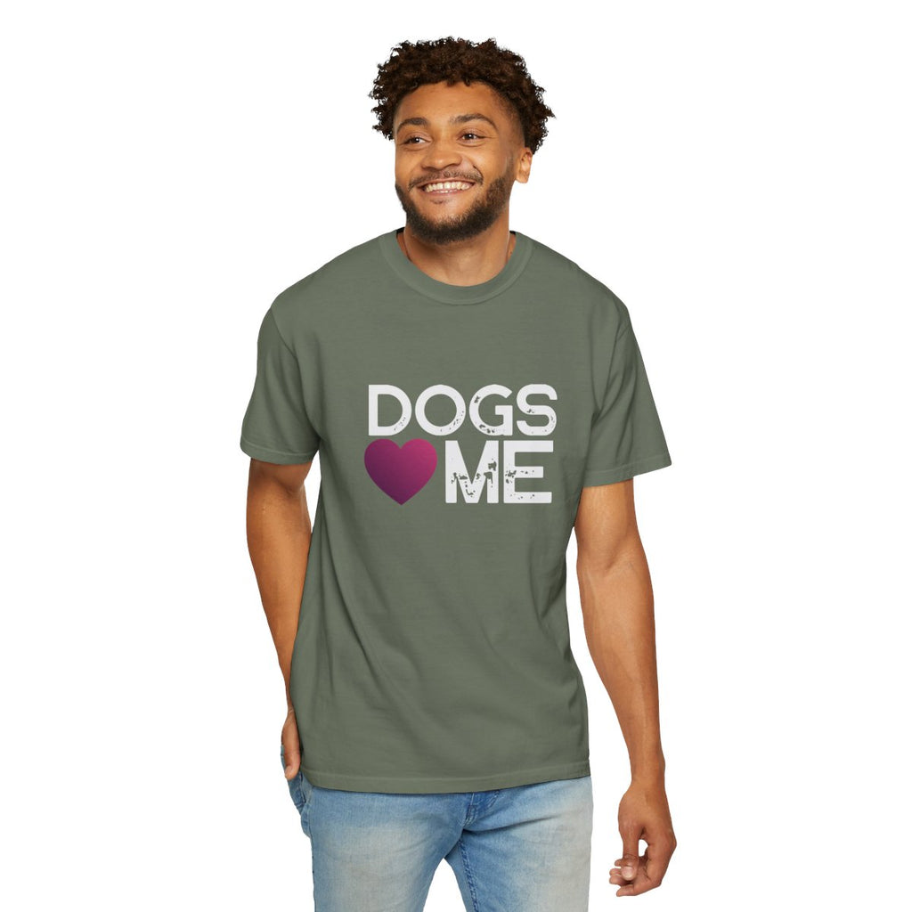 Dogs Love Me Statement T-shirt