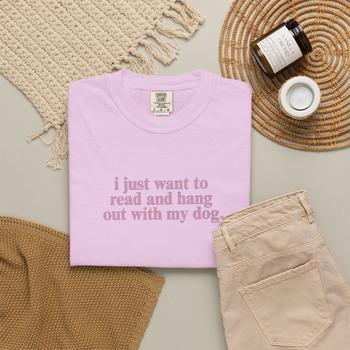I Just Want to Read and Hang T-shirt