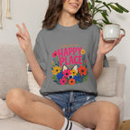 Dog in the Garden Happy Place T-shirt