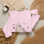 Lace Ghost with Lace Dog in Autumn T-shirt