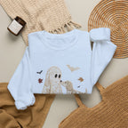 Lace Ghost with Lace Dog in Autumn T-shirt