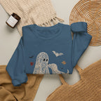Lace Ghost with Lace Dog in Autumn T-shirt