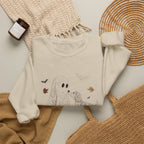 Lace Ghost with Lace Dog in Autumn T-shirt