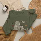 Lace Ghost with Lace Dog in Autumn T-shirt