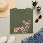 Floral French Bulldog T-Shirt