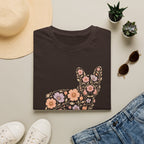 Floral French Bulldog T-Shirt