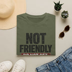 Not Friendly - Do Not Pet T-shirt
