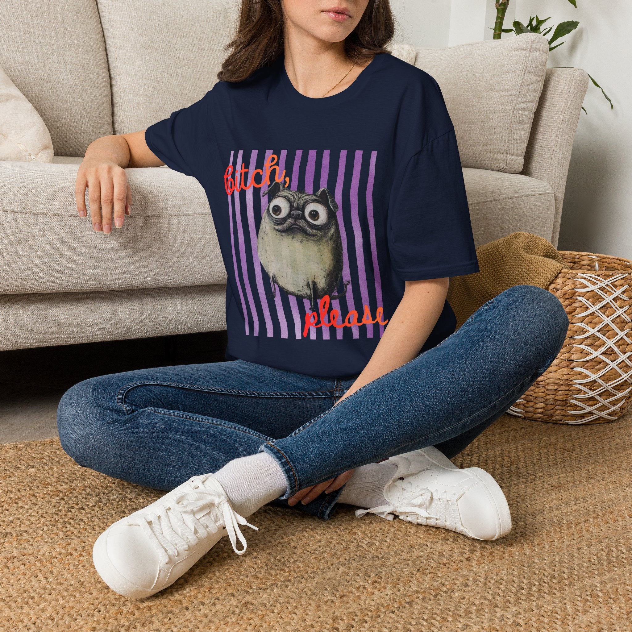 Funny Pug T-Shirt, Bitch Please Tee, My Pug is Judging You