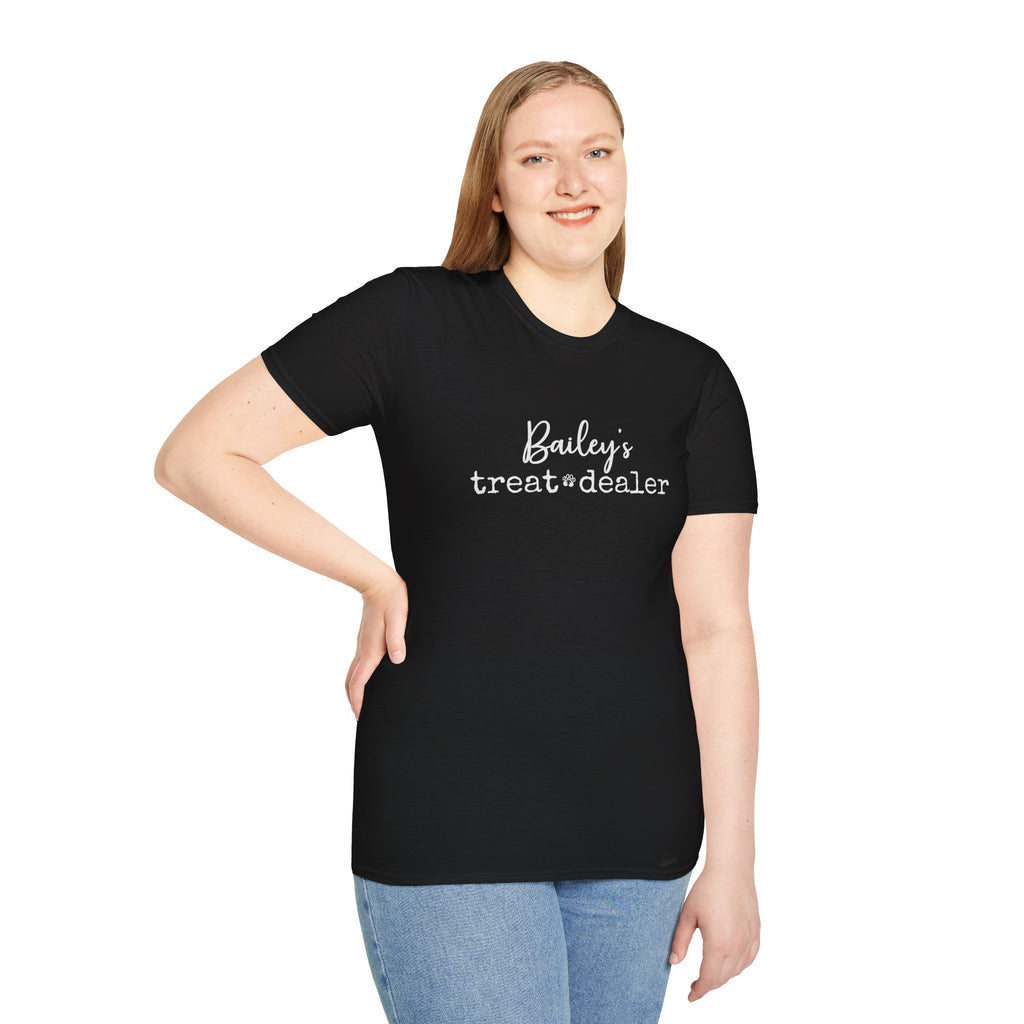 Personalized Treat Dealer Dog Lover T-shirt