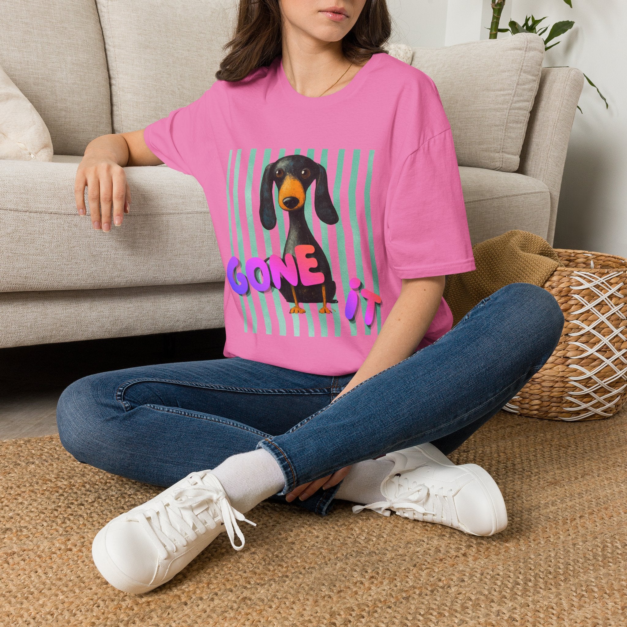 Dog Gone It Dachshund Graphic T-Shirt