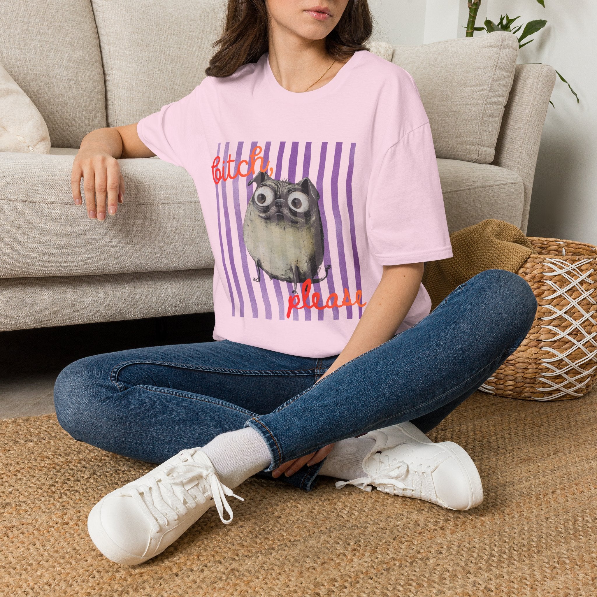 Funny Pug T-Shirt, Bitch Please Tee, My Pug is Judging You