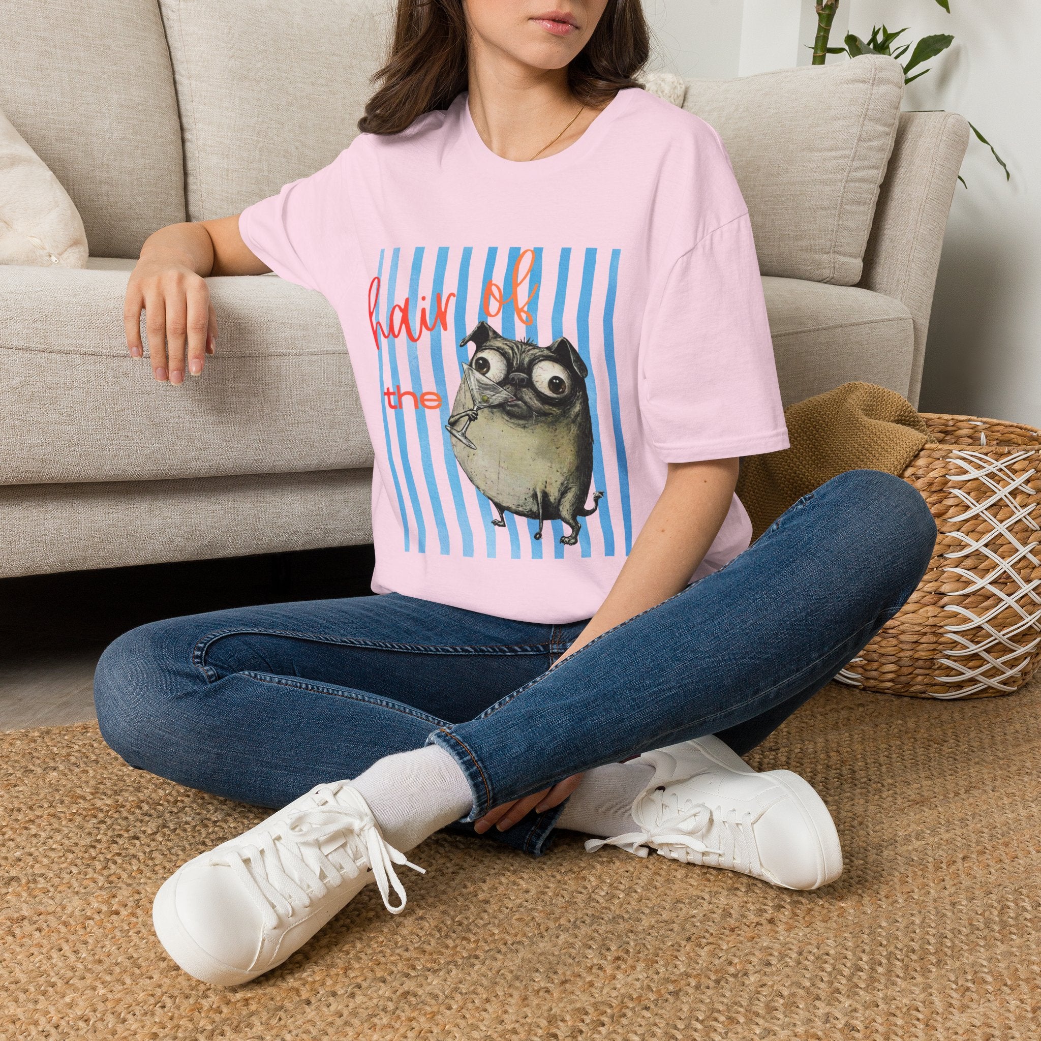Hair of the Dog Pug Hangover T-Shirt