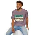 Hello, I'm  Probably Thinking About My Dog T-shirt