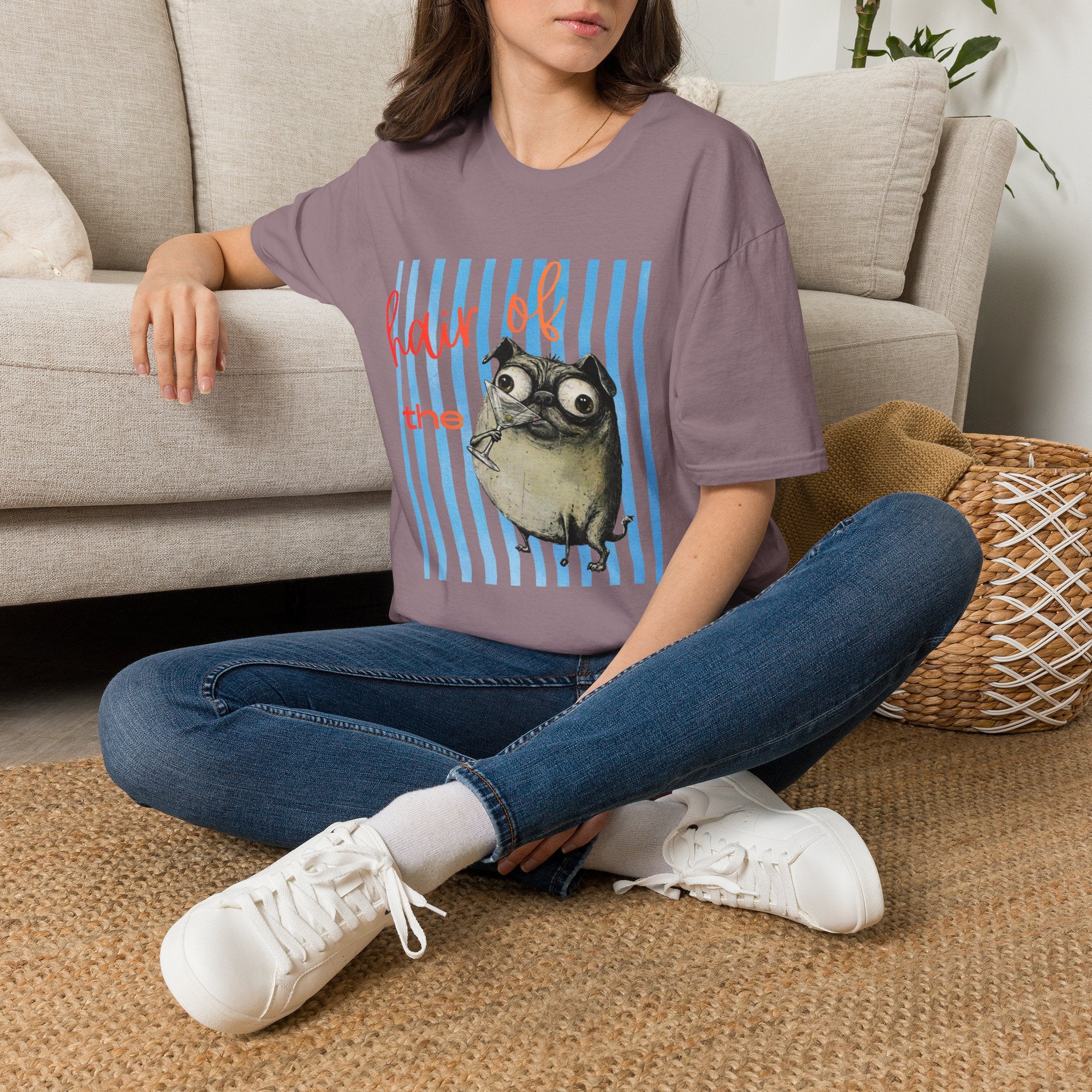 Hair of the Dog Pug Hangover T-Shirt