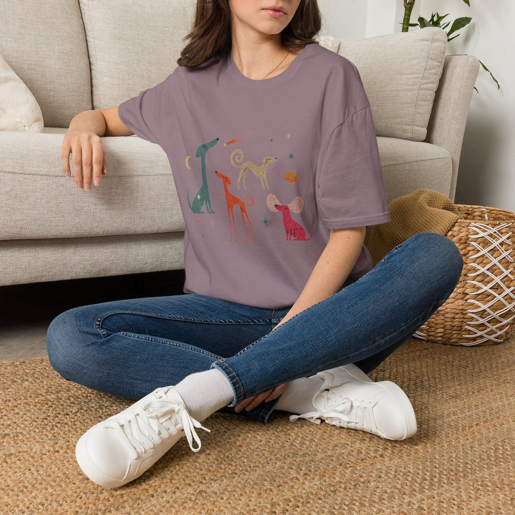 Retro Cosmic Dog T-Shirt