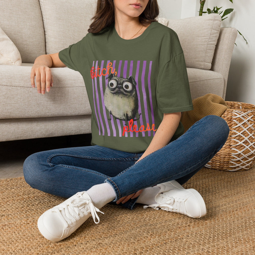 Funny Pug T-Shirt, Bitch Please Tee, My Pug is Judging You