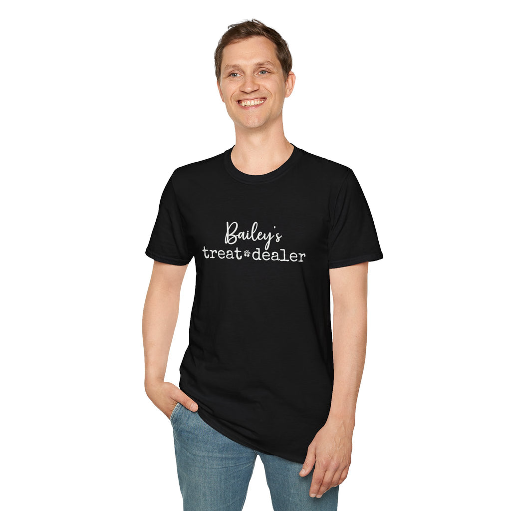 Personalized Treat Dealer Dog Lover T-shirt