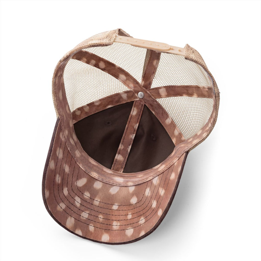 Treat Dealer Embroidered Leopard Trucker Hat