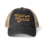 Treat Dealer Embroidered Leopard Trucker Hat